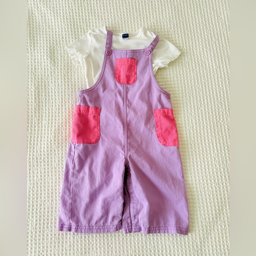 Toddler girl overalls